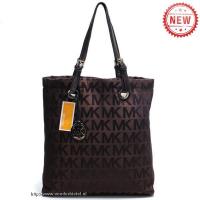 michael kors jet set logo groot koffie bakken Goedkope Retail kl00a704